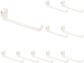  Sourcing Map Lot De 10 Crochets Muraux En Plastique Pour Panneau Mural De 12 Cm, Crochets D'étagère Pour Garage, Magasin, Entrepôt, Magasin, Maison, Blanc