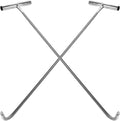  Housoutil Lot De 2 Crochets En Acier Inoxydable T, 38 Cm X 10 Mm, Crochets Robustes De Levage Pour Couvercles De Regard, Outils Pratiques Pour Maison, Garage Et Usage Industriel