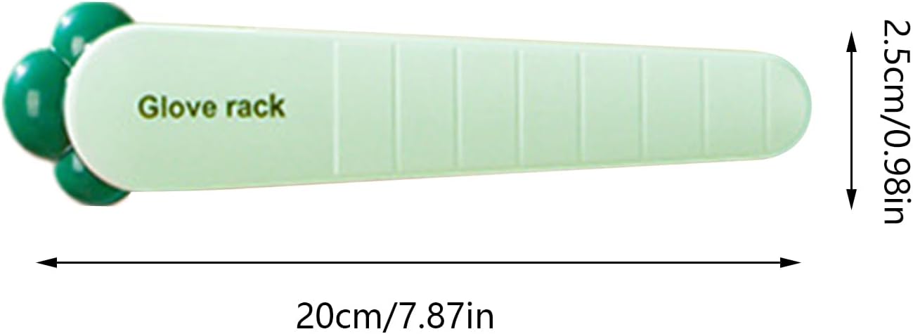 GENERIC Porte-gants, Pince à Gants Murale, économiseur D'espace, Organiseur De Rangement Multifonctionnel Pour Portes De Réfrigérateur, Cuisine, Buanderie