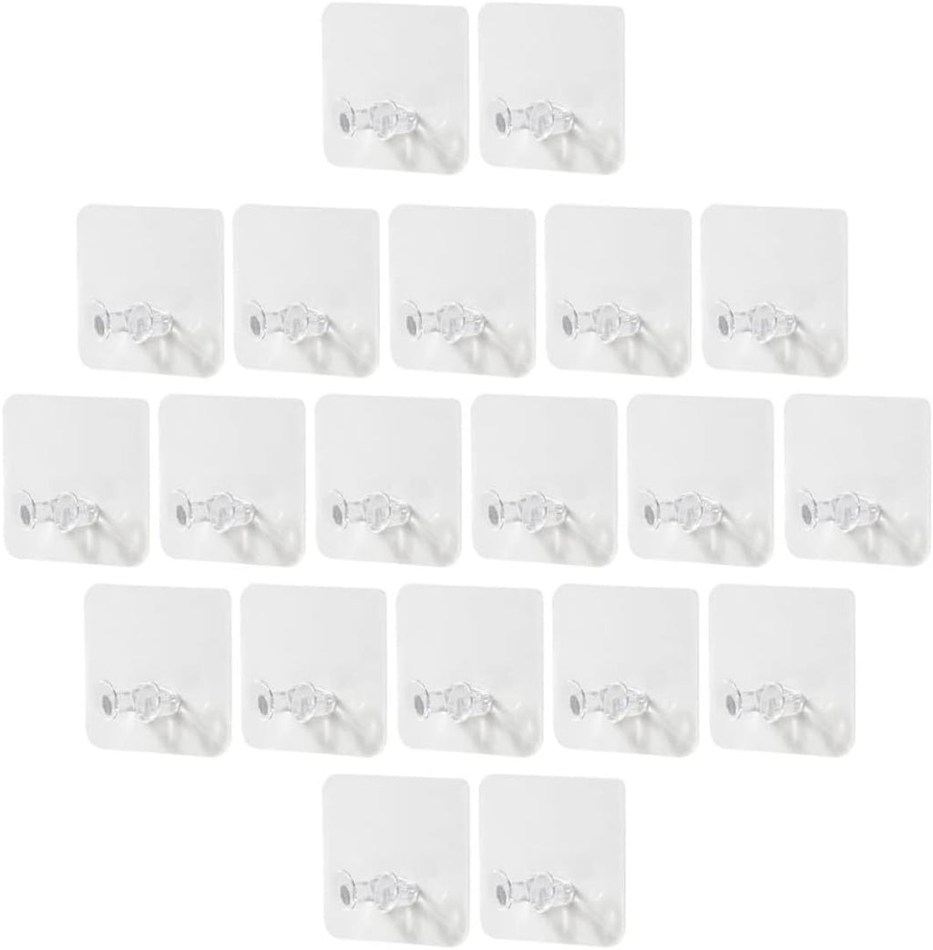  Cabilock Lot De 5 Supports Muraux Adhésifs Extensibles Multifonctionnels Solides Pour Éviter L'encombrement Du Bureau 20 Pièces X 5