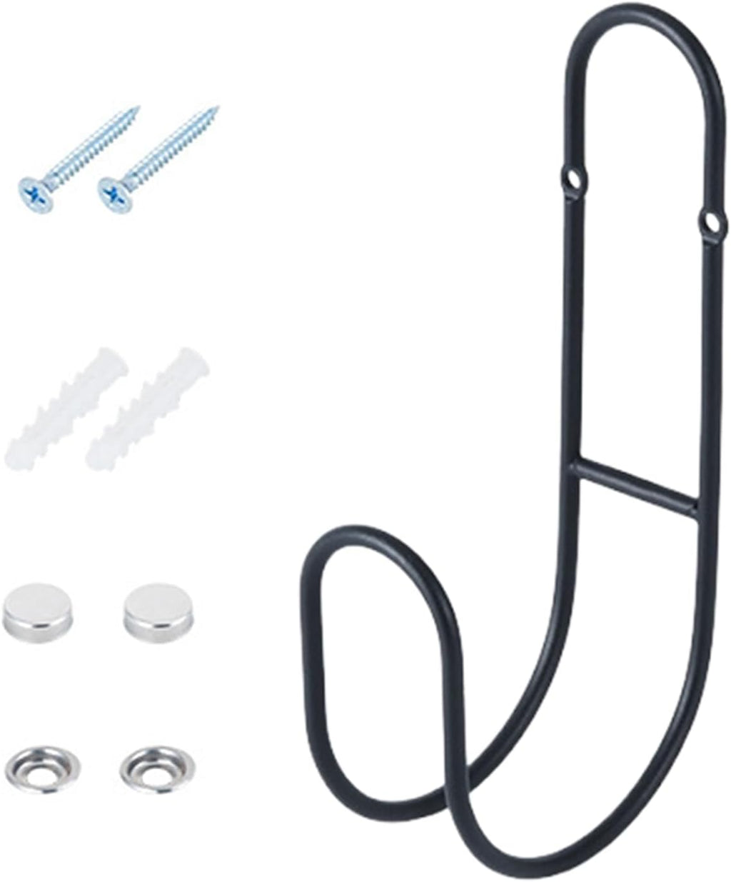  Supports De Tuyau D'eau Pour L'extérieur, En Métal Robuste, Fixation Murale, Support De Tuyau D'arrosage Extérieur | Pour Cordon, Rallonge, Cour, Clôture, Maison