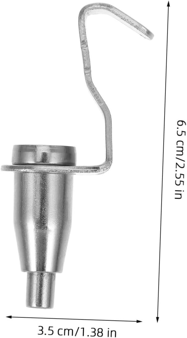  VALICLUD 10pièces Crochets De Galerie Réglables Acier Accessoires Pour Systèmes De Suspension Fournitures Pour Accrochage De Tableaux