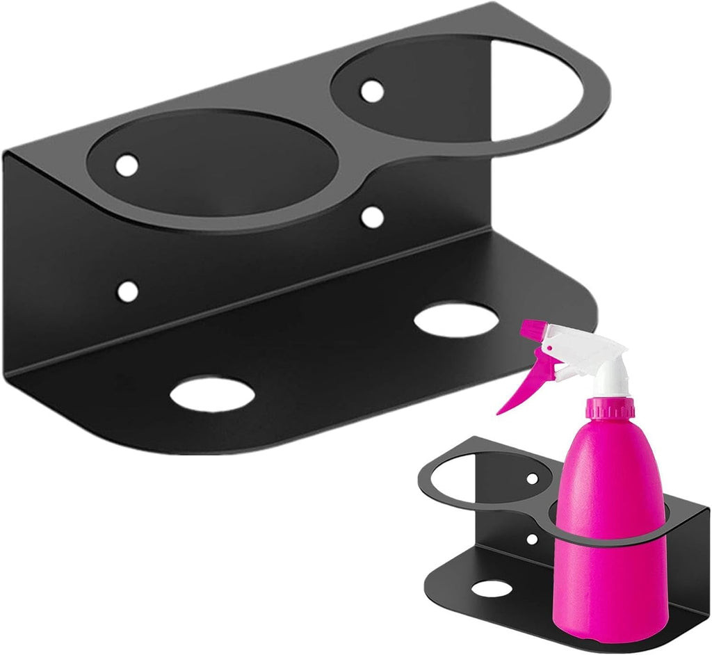 GENERIC Support Pour Flacon Pulvérisateur – 10,7 X 10,4 X 9,4 Cm – Support De Rangement Portable Pour Peinture – Support Mural En Acier Pour La Maison, Le Garage | Organiseur De Bouteilles De Peinture Tout