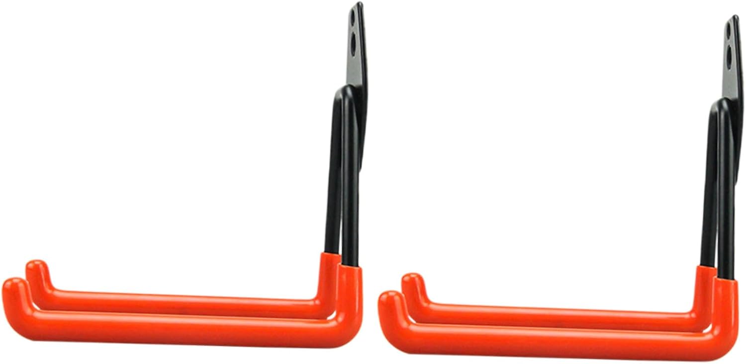  Ciieeo 2pièces Crochets De Rangement Pour Garage Lot De Fixation Murale Robustes Pour Outils Lourds Balcon Ou Entrepôt