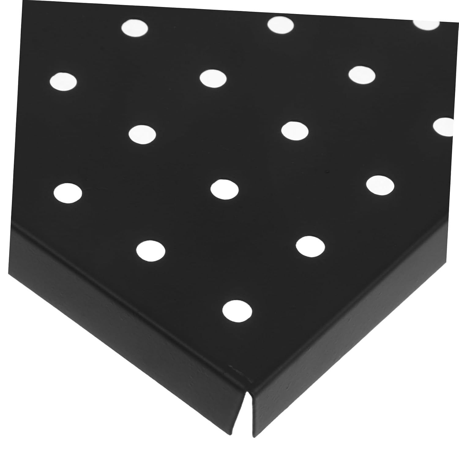  VALICLUD 4pièces Panneaux Perforés Muraux Pour Garage Présentoir Perforé Rangement Outils Mural Noir