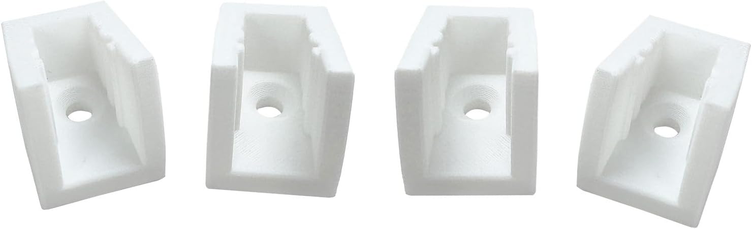  Lot De 4 Supports Muraux Robustes En Acide Polylactique Parfaits Pour Le Rangement D'atelier Et De Garage