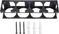  Générique Porte-électrode Pour Le Soudage,Rangement Mural En Fer à 4 Fentes - Support Mural Pour Fil De Soudage Et électrode - Pour Salon, Garage, Sous-sol, Appartement, Technicien, Hommes, Adultes