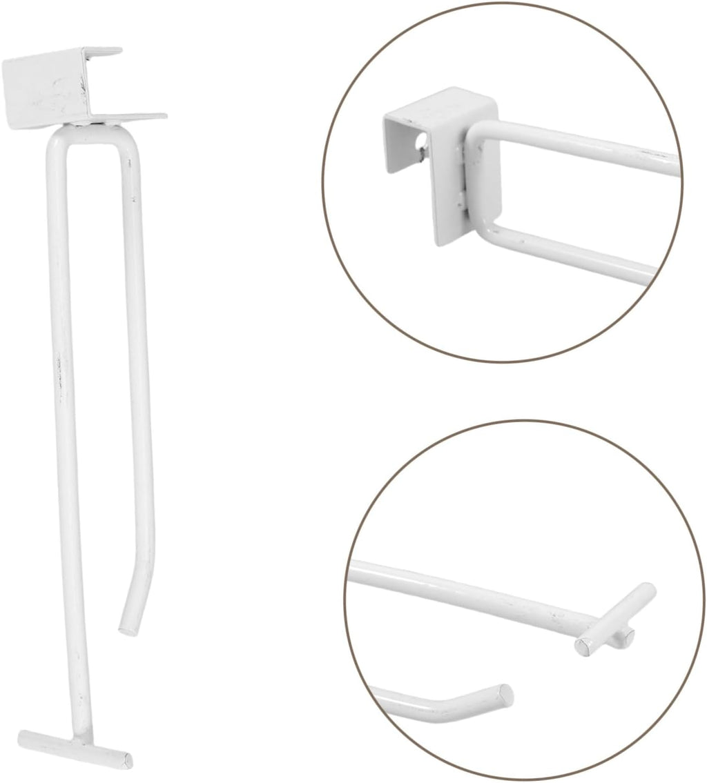  ULTECHNOVO 5pièces Crochets De Rangement Lourds Pour Étagères De Crochets Utilitaires Pour Suspendre Snacks Bijoux Et Marchandises Installation Facile