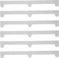  Ciieeo Support De Séchoir à Linge Plastique 44 CM Trou 19 CM Lot De 6 Pièces Détachées Pour Étendoir Suspendu Accessoires Résistants à La Chaleur Optimisation Espace Pour Chambre Et