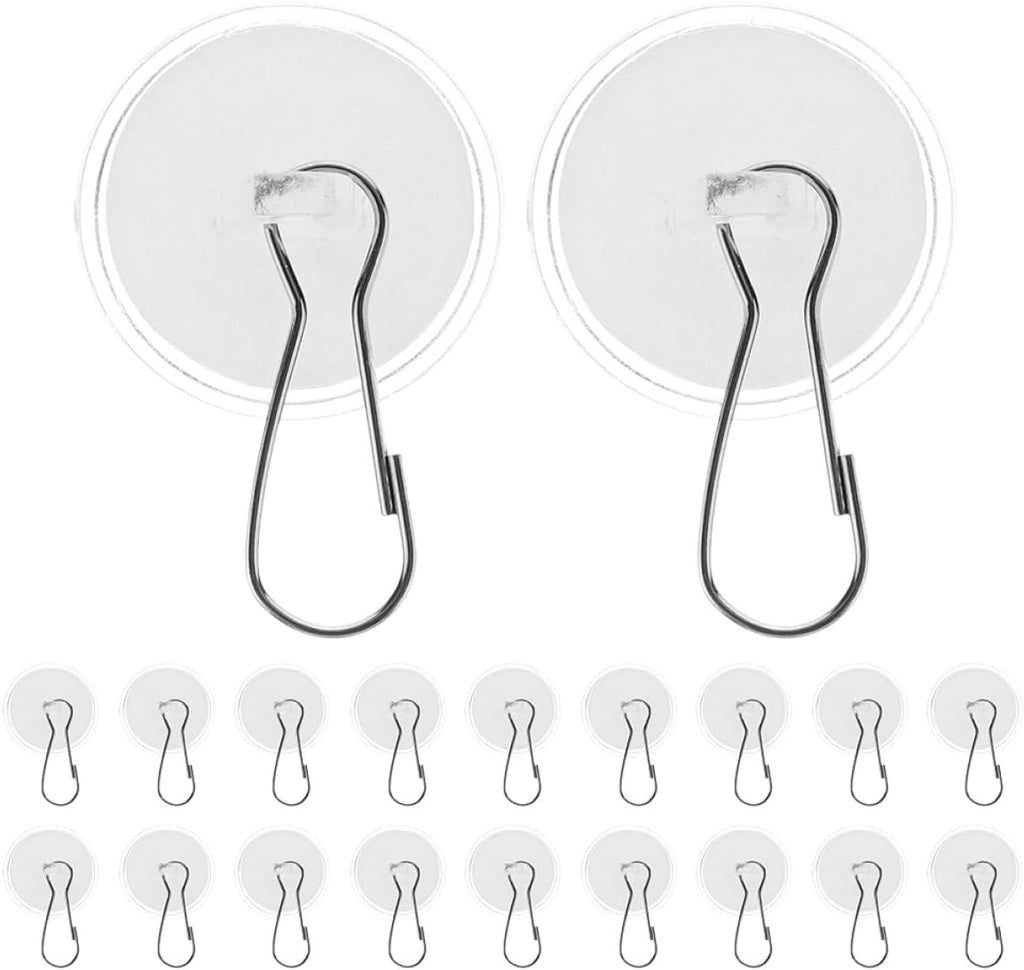 ULTECHNOVO 50 Pcs Crochets De Plafond Adhésifs 3 Cm Crochets Auto-adhésifs Pour Suspendre Posters Et Plantes Sans Perçage Réutilisables Pour Décorations D'intérieur