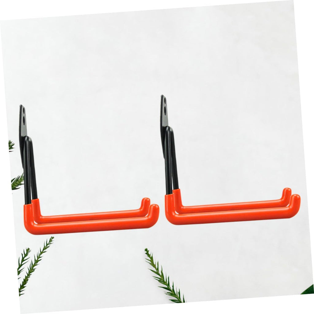  Ciieeo 2pièces Crochets De Rangement Pour Garage Lot De Fixation Murale Robustes Pour Outils Lourds Balcon Ou Entrepôt