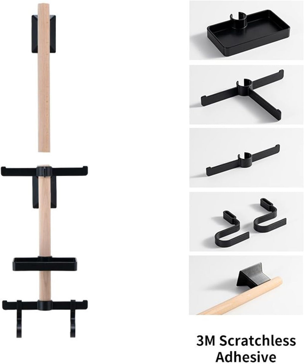 Generisch Support Mural Pour Casque De Vélo, Montage Mural, Gain De Place, Support De Casque De Vélo, Pour La Maison, Le Garage, L'intérieur, Le Salon, L'appartement, Le Mur, L'abri De Jardin, Les