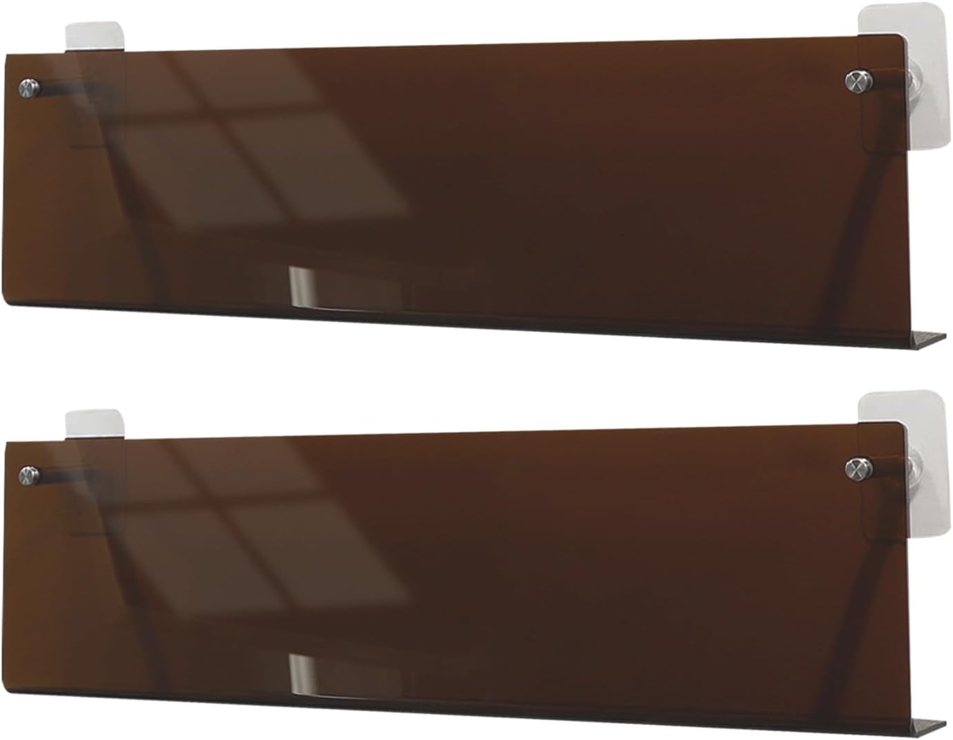 GENERIC Support Mural En Acrylique Transparent | Plateau De Rangement Sans Perçage Pour Les Amateurs De Musique, Les Collectionneurs, Le Salon, La Chambre à Coucher, Le Cinéma Maison, Le Carnet De Notes