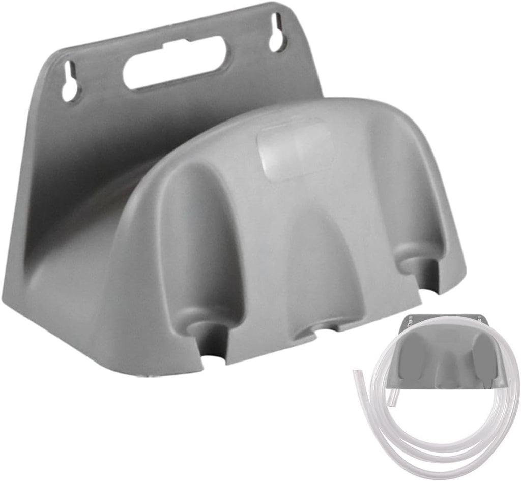 GENERIC Support Mural Pour Tuyau D'arrosage | Support De Rangement Robuste Pour Tuyau D'eau – Pour Terrasse, Jardin, Buanderie, Sous-sol, Garage, Maison
