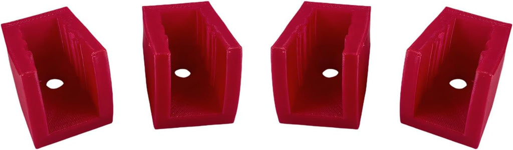  Lot De 4 Supports Muraux Robustes En Acide Polylactique Parfaits Pour Le Rangement D'atelier Et De Garage