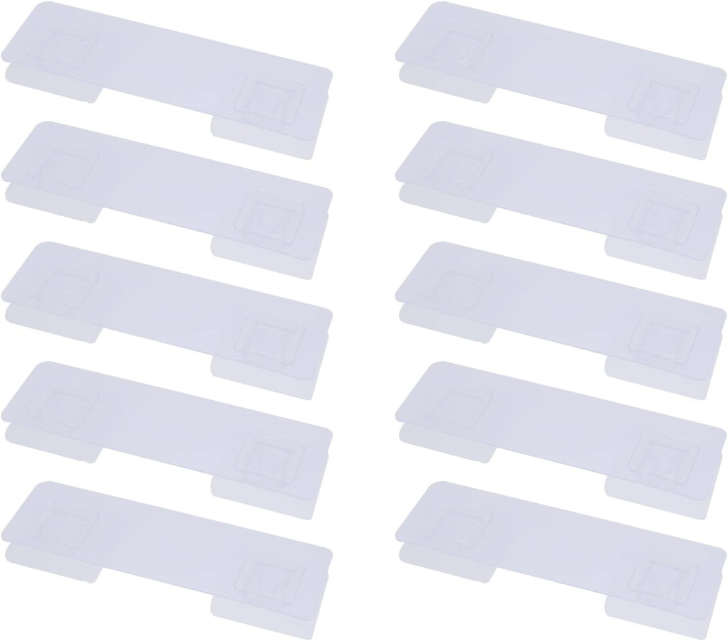  Cabilock Lot De 2 Clips Adhésifs Pour Rangement Mural Sans Trace Faciles à Décoller 30 Pièces