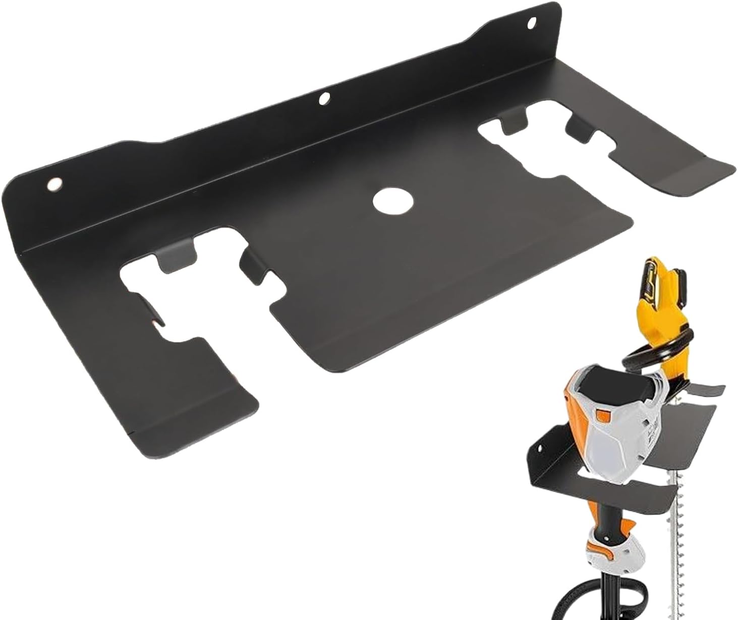  Générique Porte-Outils Mural Pour Garage | Organisateur Murale Pour Outils De Jardin - Organisation Gain De Place Antirouille Pour Atelier Remise Jardin Garage Maison