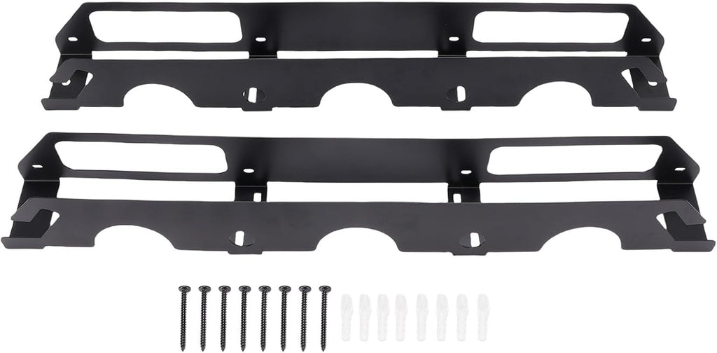  Support De Meuleuse D'angle Support Mural Gain De Place Organisateur D'outils Multifonctionnel Pour Atelier De Garage En Acier Allié 2 Ensembles