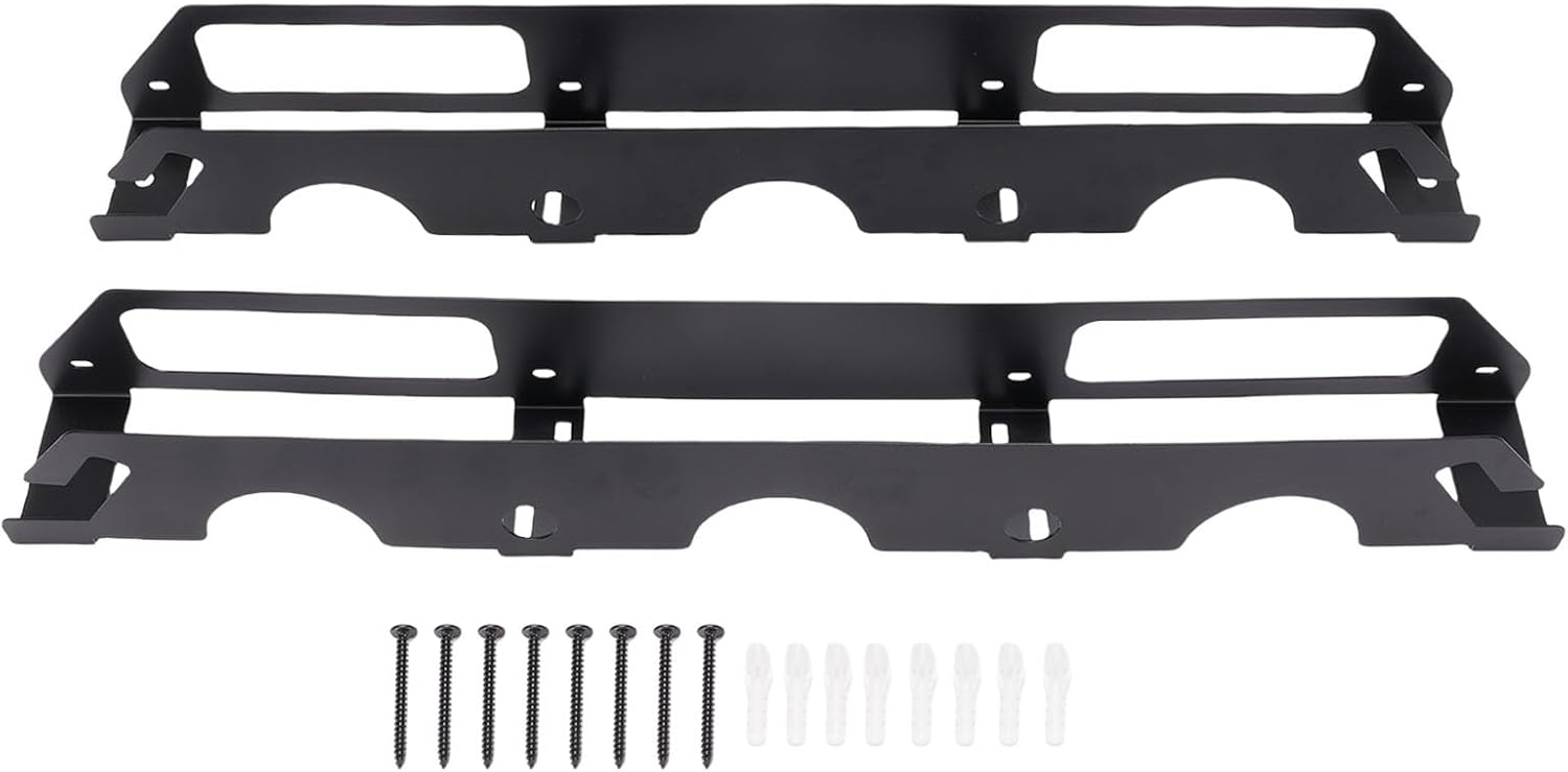  Support De Meuleuse D'angle Support Mural Gain De Place Organisateur D'outils Multifonctionnel Pour Atelier De Garage En Acier Allié 2 Ensembles
