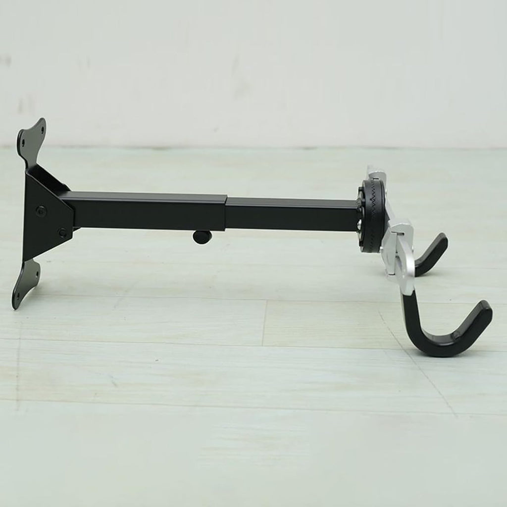  Générique Wall Bike Hook, Adjustable Indoor Storage Rack, 15.35 X 7.09inch, Space-Saving Bicycle Hanger Organizer, Ideal For Workshop, Home Display, Garage, Bike Organization, Vertical Mount