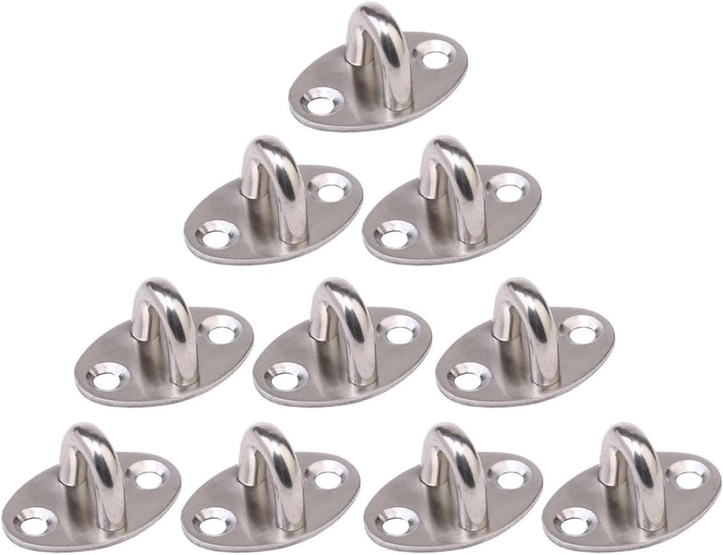  Healvian Crochets Suspendre En Acier Inoxydable Forme Simple Et Généreuse Résistants à Haute Température 10pcs Pour Rangement Pratique Et Murs En Céramique Lisse
