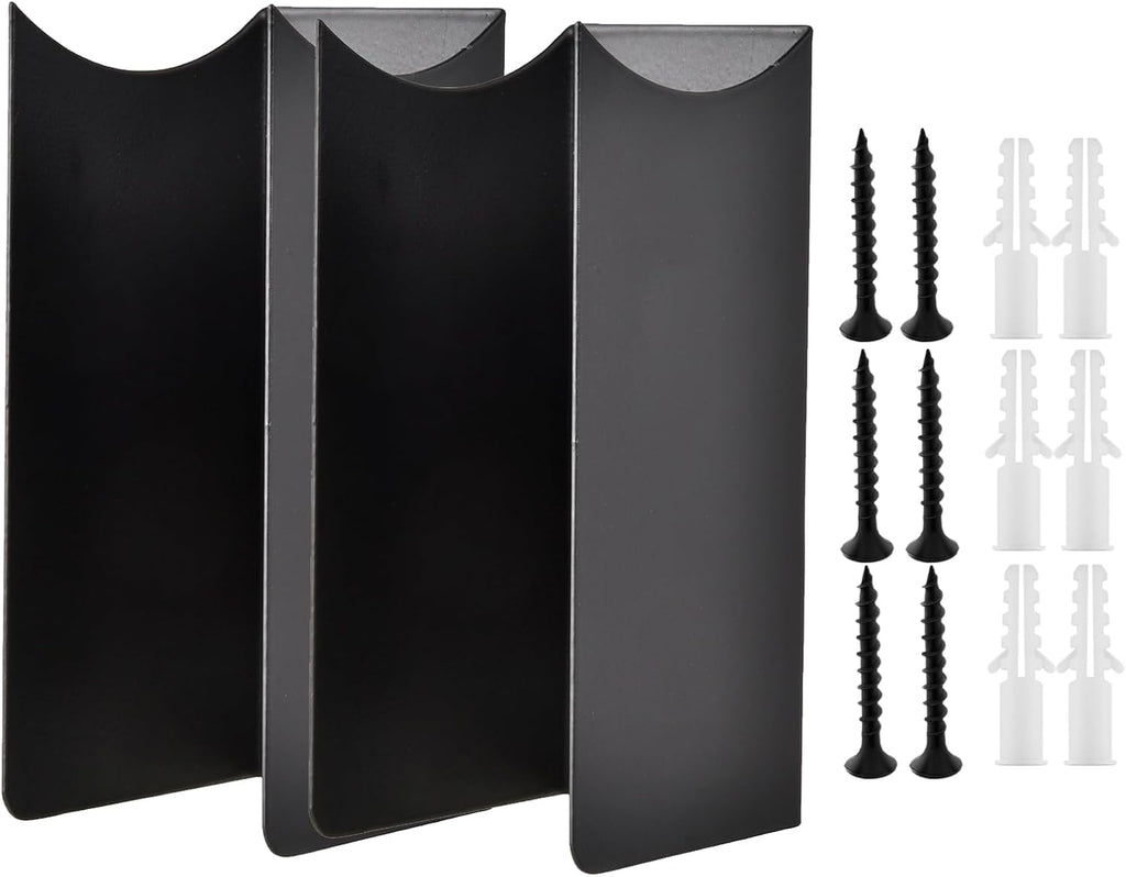  Organisateur D'outils De Garage Mural,Rack Mural En Acier Antidérapant 2 Pièces | Rangement D'atelier Et De Garage | Pour Sous-sol, Maison, Magasin De Bricolage, Remise, Jardin, Pelouse, Camping-car,