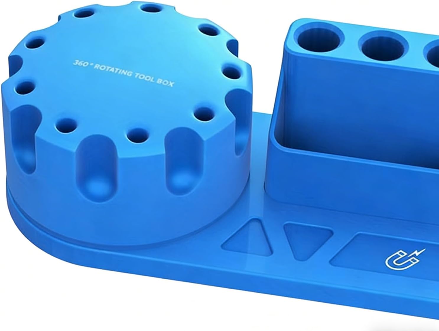 Porte-Clés Organisateur De Tournevis,Support Organisateur D'Outils Rotatif à 360 Degrés - Range-Tournevis Avec Base De Rangement | Pour Maison Atelier Garage Réparation