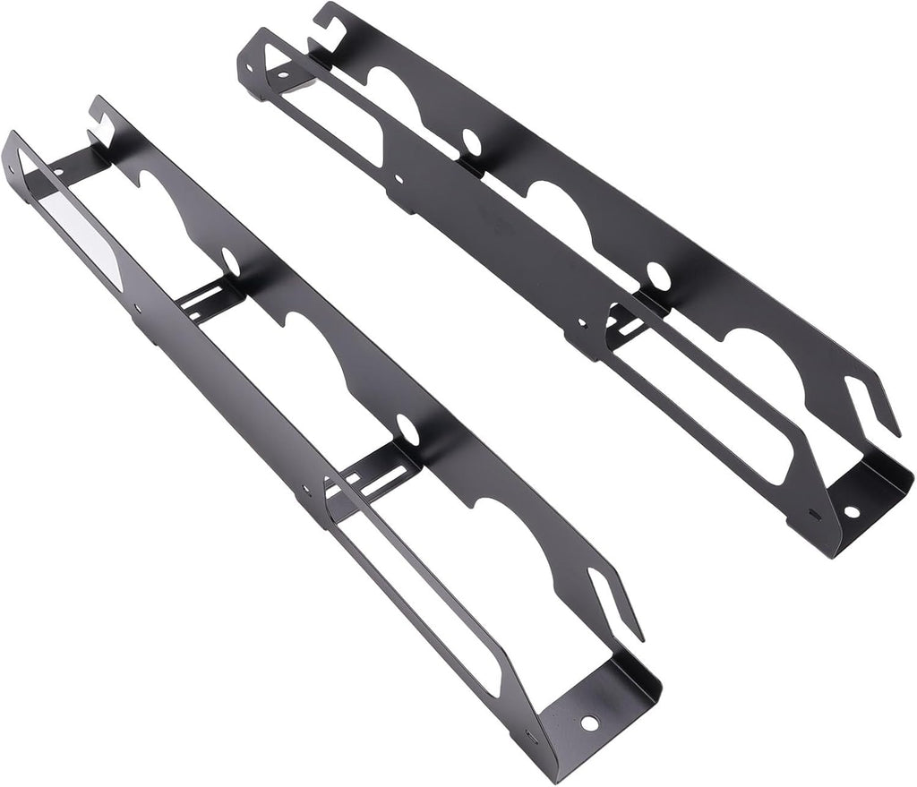  Support De Meuleuse D'angle Support Mural Gain De Place Organisateur D'outils Multifonctionnel Pour Atelier De Garage En Acier Allié 2 Ensembles