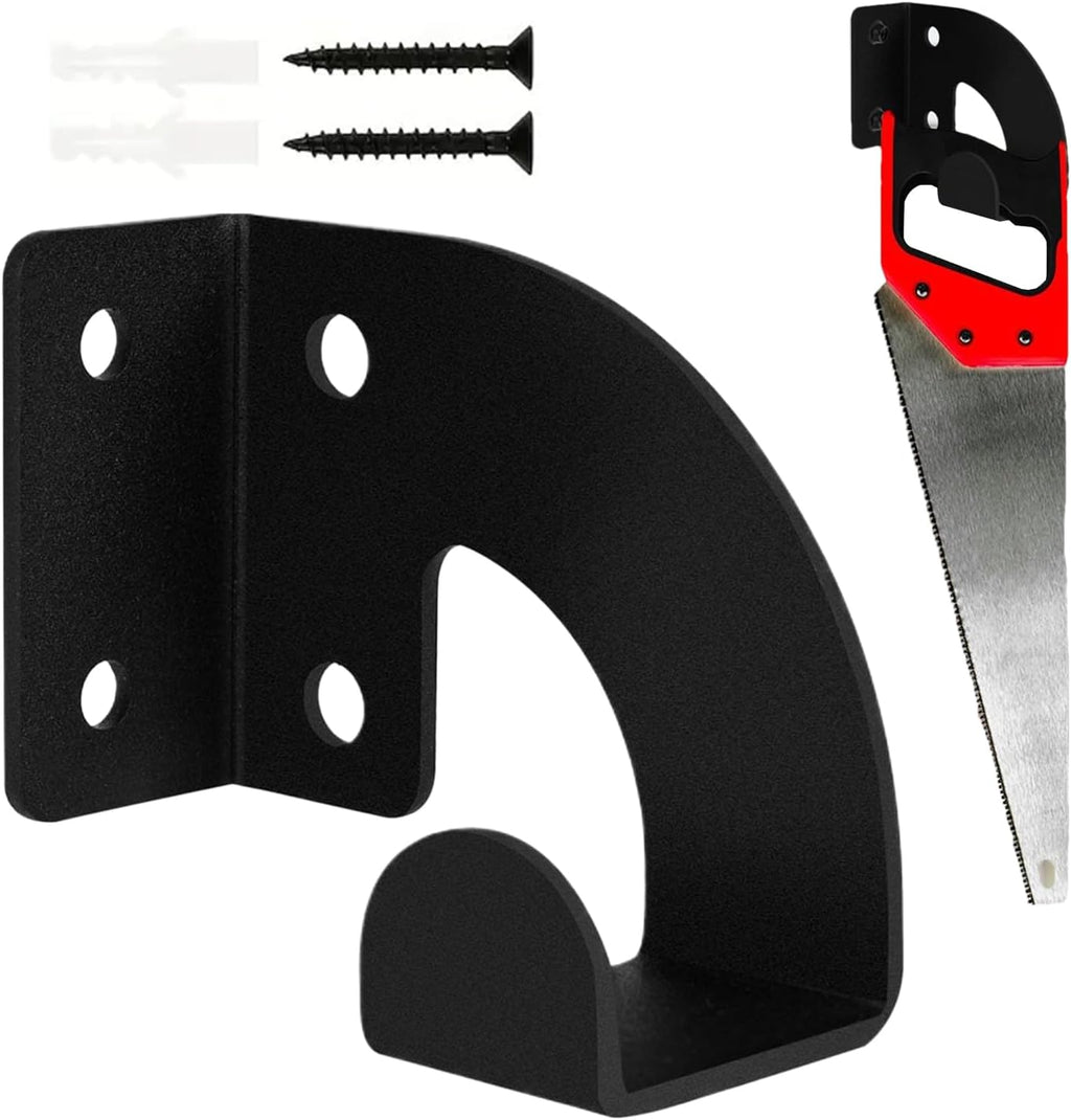  Support Mural En Métal Pour Tronçonneuse, Support De Rangement D'outils Robuste, Organiseur Sécurisé Pour équipement électrique, Idéal Pour Atelier, Garage, Outils De Jardin, Abri De Pelouse
