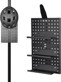  Support D'affichage Pour Panneau Perforé | Organisation D'extension D'outils En Alliage D'aluminium, Support De Casque De Moto | Pour Mur, Garage, Artisanat, Bureau, Atelier