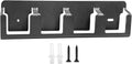 GENERIC Support Mural Pour Organiseur De Piles – 4 Emplacements De Rangement En Acier Massif Pour Une Organisation De La Batterie, Construction Robuste Avec Installation Facile, Accessoires D'outils