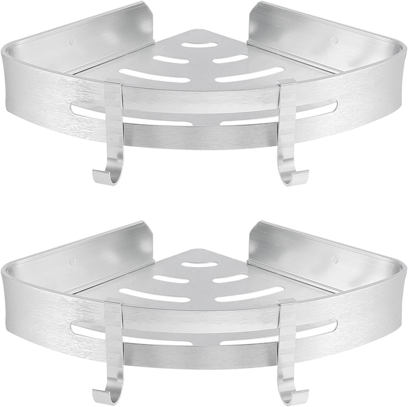  Triangle De Salle De Bain Triangle Storage Porte-rack Portefeuille Toilette Murale Toilette Lavage De Papier Shampooing Shampooing Douche Panier Étagères Flottantes Murales