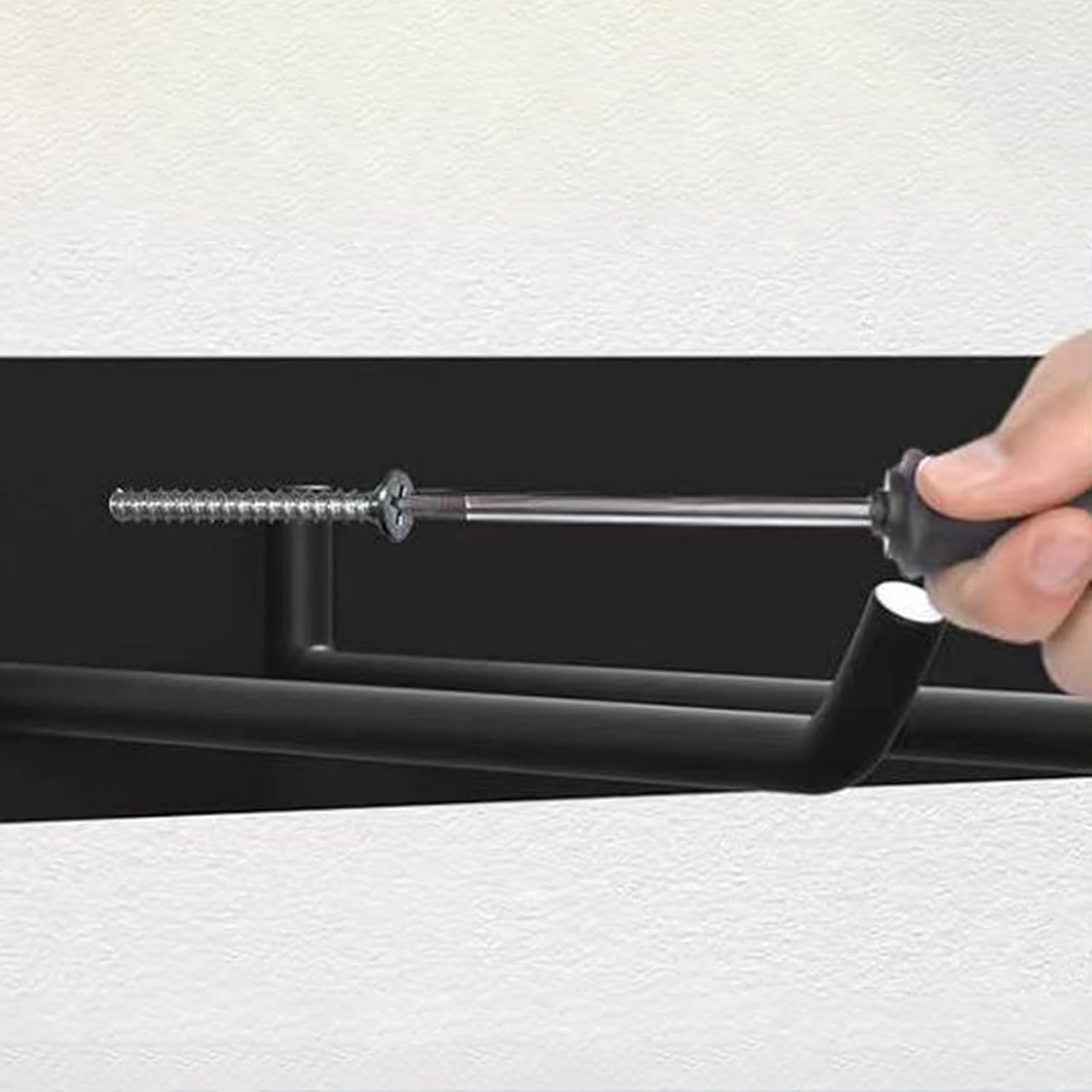  Support Mural Pour Outils De Garage – Support De Rangement Robuste Pouvant Supporter 108,9 Kg | Support D'outils De Jardin – Pour Pelle, échelle, Râteau, Balai, Garage, Cour, Jardin, Maison