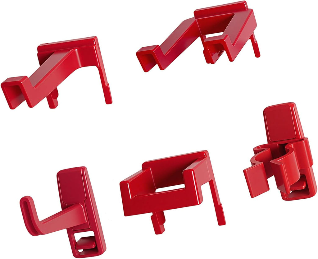  Crochets Solides Pour Organisation D'outils, Fixation Murale De Garage, Accessoires
