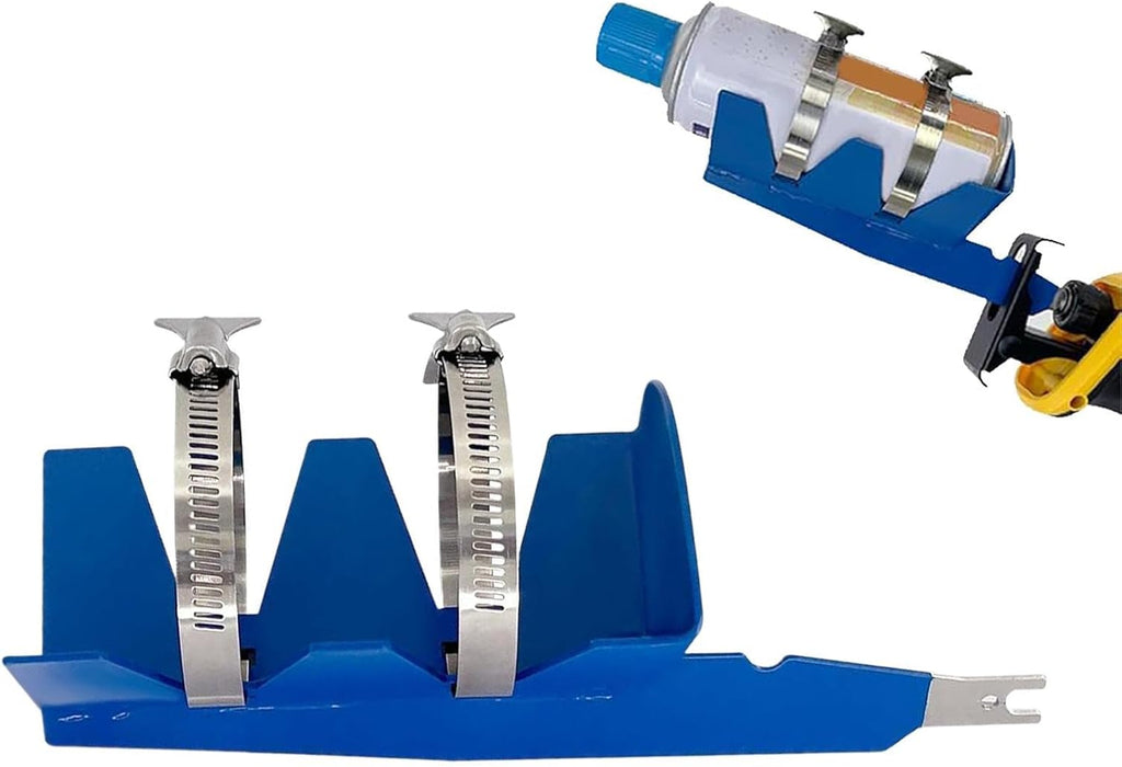 GENERIC Shaker De Peinture En Aérosol – Outil De Ceinture Double Fixe | Fixation En Acier Inoxydable Avec Fonctions De Jardin, Dispositif De Mélange Avec Utilisation Dans Le Garage, Accessoire Compact Pour