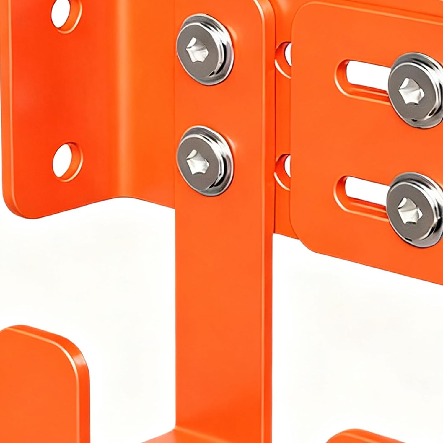 GENERIC Support Pour Tronçonneuse,Organisateur De Rangement À Usage Intensif Monté Au Mur,Organisateur De Tronçonneuse Pour Garage Avec Deux Crochets - Pour Les Accessoires Des Outils À Chaîne Destinés Au Jar