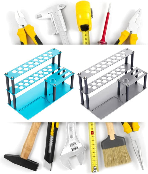  Étagère De Rangement Pour Tournevis, étagère à Outils De Réparation Pour Bureau, Organiseur En Aluminium, Support à Main, Support Peu Encombrant, Solution De Rangement