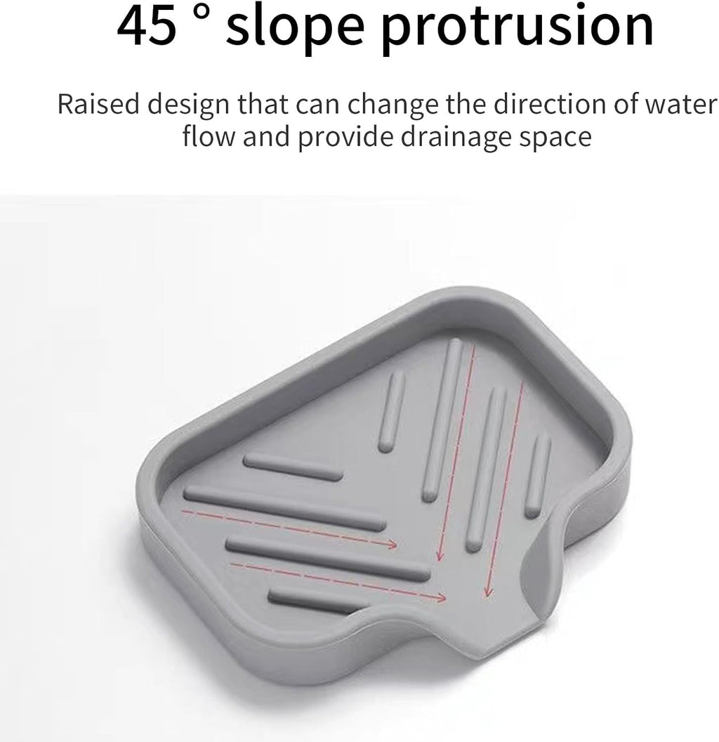  Plateau De Rangement En Silicone Facile à Utiliser Pour Ranger Les Articles De Toilette Et Les Objets De Décoration Avec Style Et Praticité Pour Un Espace Bien Rangé Et Pratique