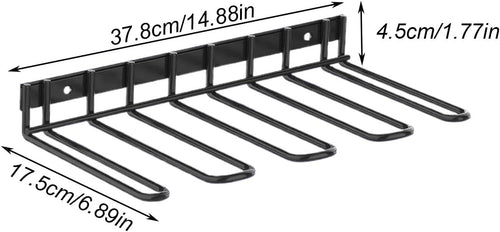  Drill Holder Wall Mount, Cordless Power Tool Organizer, Heavy-Duty Utility Storage Rack, Thickened Battery Tool Shelf For Garage & Workshop (14.88x6.89x1.77 Inches)