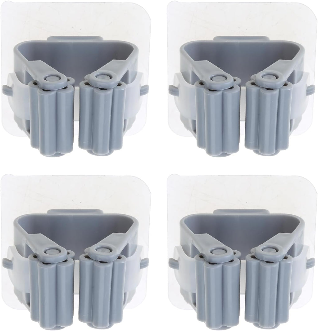  Lot De 4 Supports Muraux Pour Balai Et Balai Auto-adhésifs