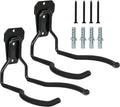 GENERIC Cintre à Outils électriques De Jardin, Noir, Antirouille, En Acier, Multi-usage, Peu Encombrant, Support Pour Garage, Jardin, Atelier, Abri De Jardin, Rangement, Crochets Muraux