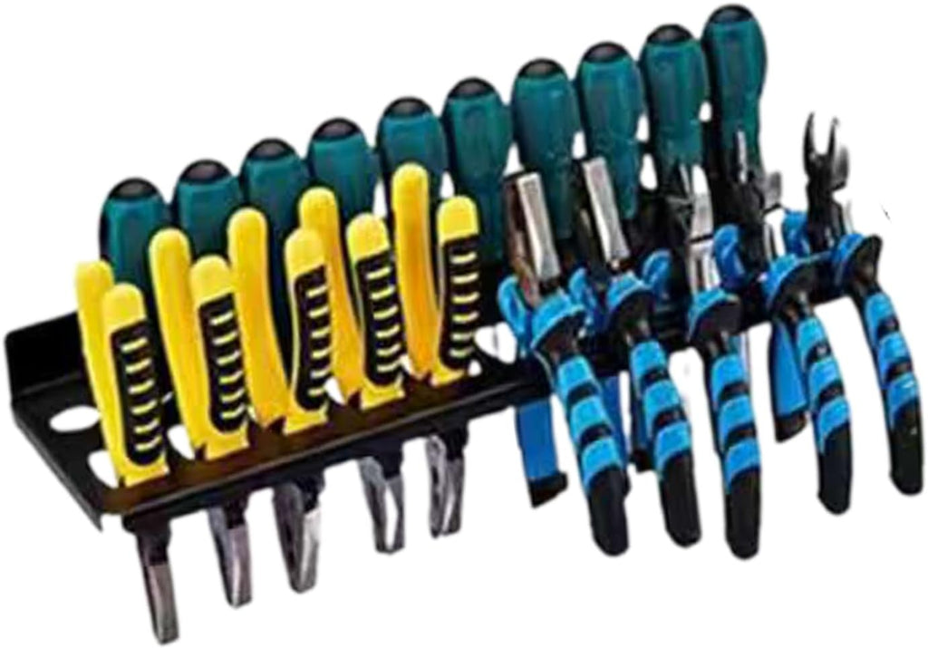 GENERIC Organiseur De Pinces | Support Mural Robuste Pour Pinces à Molette, Clé, Tournevis, Ciseau, Outil De Levier Pour Atelier, Bureau, étagère, Banc, Tiroir