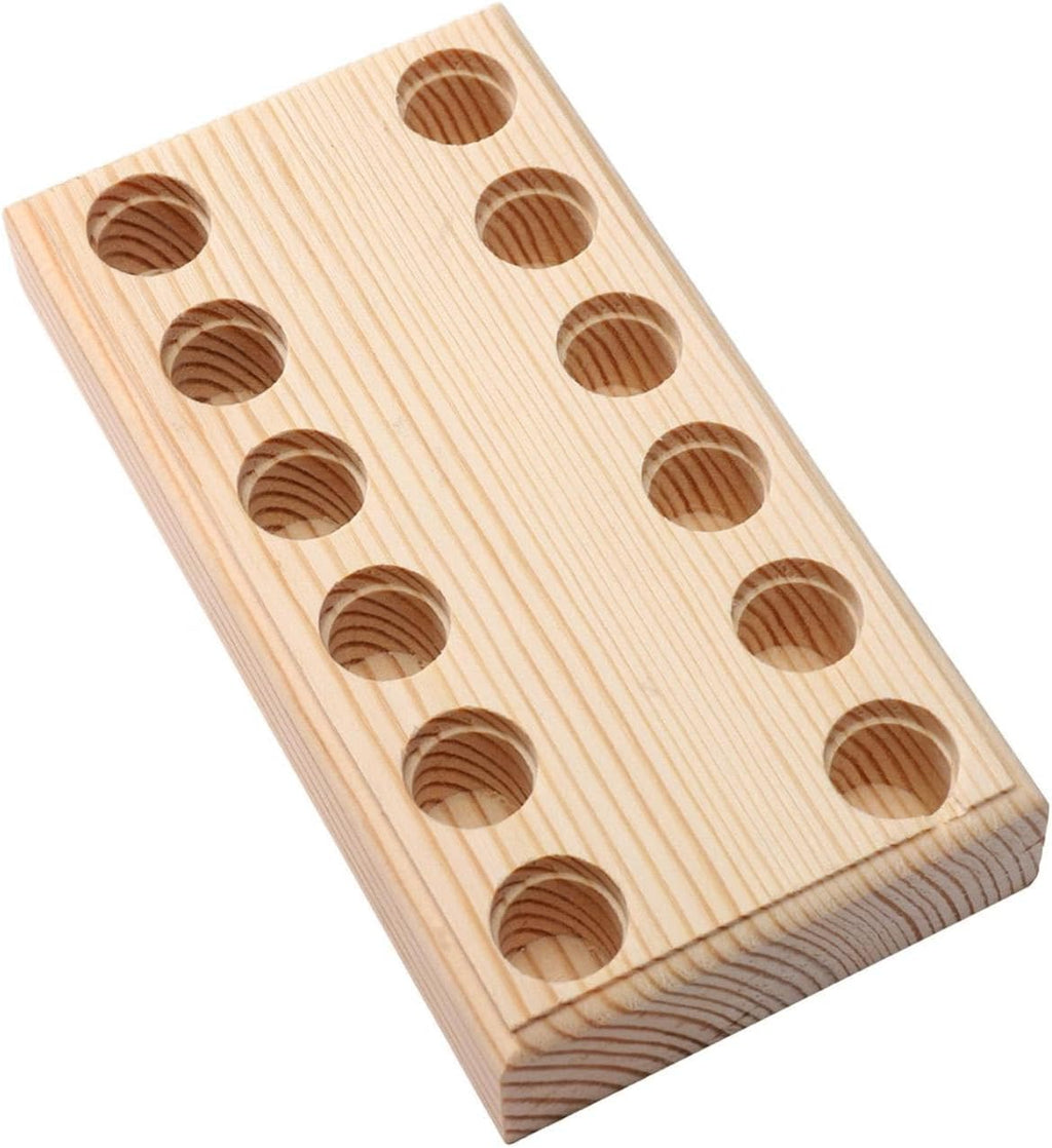 GENERIC Organisateur De Pinces, Base De Rangement Multi-fentes En Bois, Organisateur D'outils De Bijoux Pour Garage, Armoire, Service De Mécanicien, Travail De Construction, Atelier, Maison, Appartement