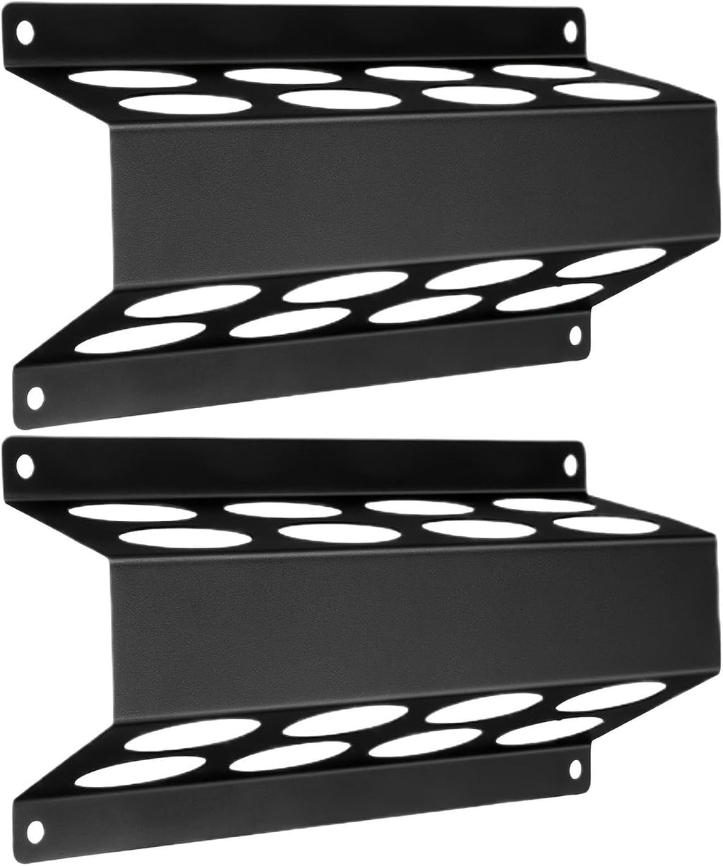 GENERIC Support De Tubes De Rangement Pour Tiges De Soudage | 8 Emplacements | Support Mural En Fer | Support De Tige De Soudage TIG – Pour Le Travail à La Maison, L'artisanat, La Réparation, L'assemblage, Le