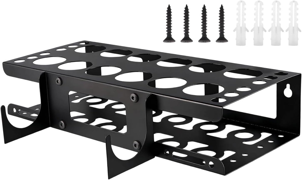 GENERIC Support De Rangement, 12 Emplacements De Grande Capacité, Organisateur De Rangement Pour Tube De Calfeutrage | Pour Salon, Dortoir, Atelier De Réparation à Domicile, Atelier
