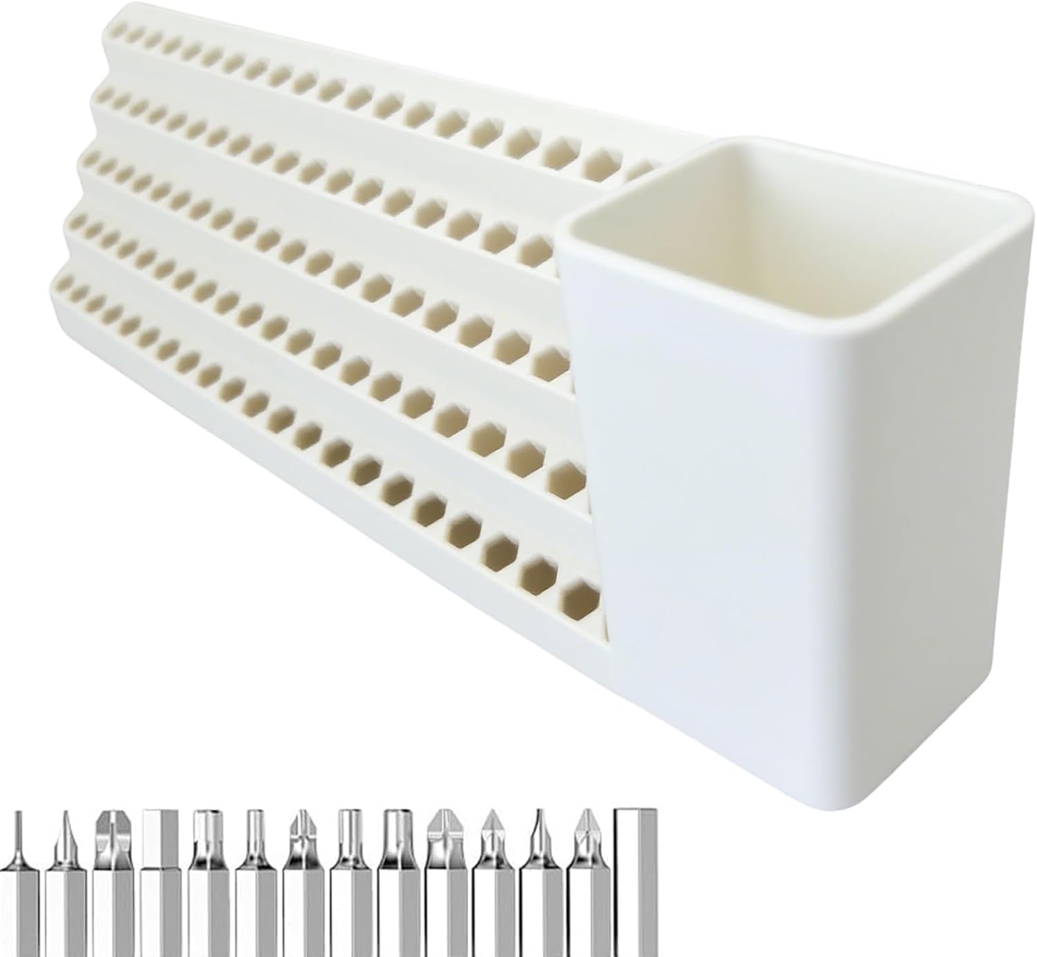  Support De Tournevis, Boîte De Rangement Murale étagée Pour Embouts De Rangement Pour Mécanicien, électricien, Charpentier, Garage, Atelier, Cave, Abri De Jardin, Buanderie à Domicile