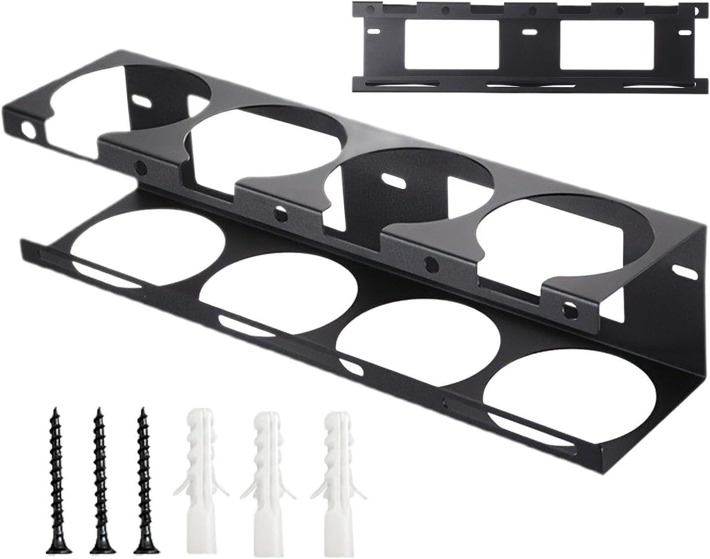  Porte-électrode Pour Le Soudage | 4 Fentes Double Couche Gain De Place - Porte-électrode Rack De Rangement Pour Garage | Pour Salon, Garage, Sous-sol, Appartement, Technicien, Hommes, Adultes