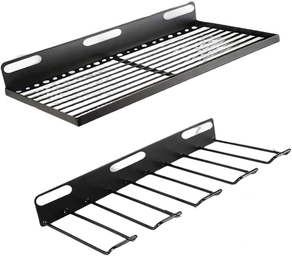 Organisateurs Pour Outils électriques à Main - Panneau Perforé Robuste - Rangement Mural Pour Atelier - Clé à Molette - Outil De Tournevis - Étagère De Rangement Pour Les Mains