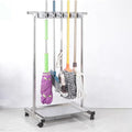  Support De Balai à Franges, Support De Balai Orga, Armoire De Rangement Mobile Pour Placard, Support De Balai à Franges, Chariot à Outils De Nettoyage Sur Pied Pour Jardin Ge,