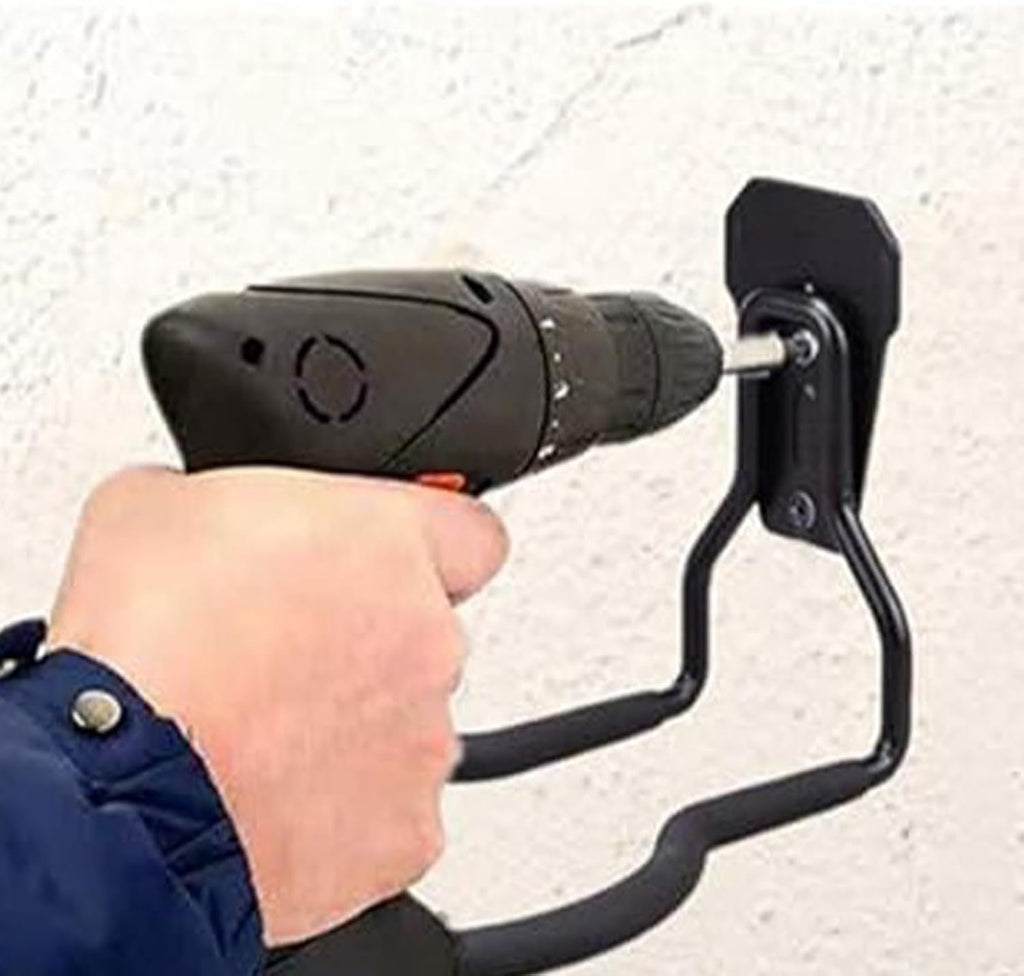 Porte-Outils De Jardin Mural,Noir Anti-Rouille Multifonction Économiseur D'Espace | Acier,Organisateur Polyvalent Gain De Place Avec Crochets Pour Système De Rangement Mural De Garage